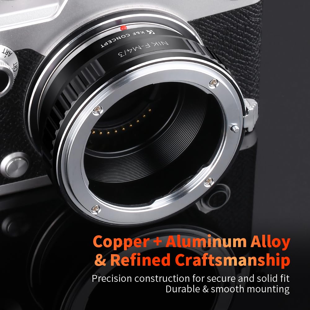 K&F Concept Nikon to M4/3 Adapter, Lens Mount Adapter Compatible